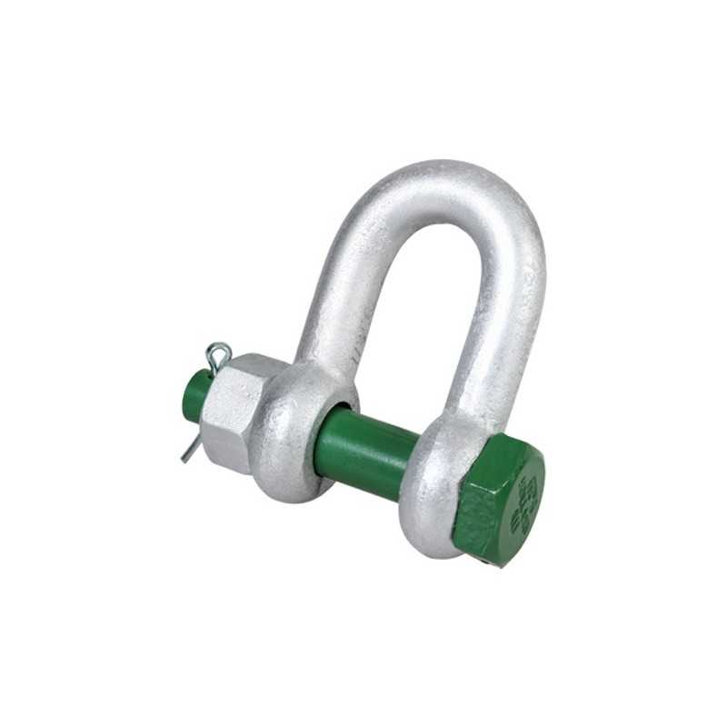 Green Pin G-4153 D-sluiting met moerbout