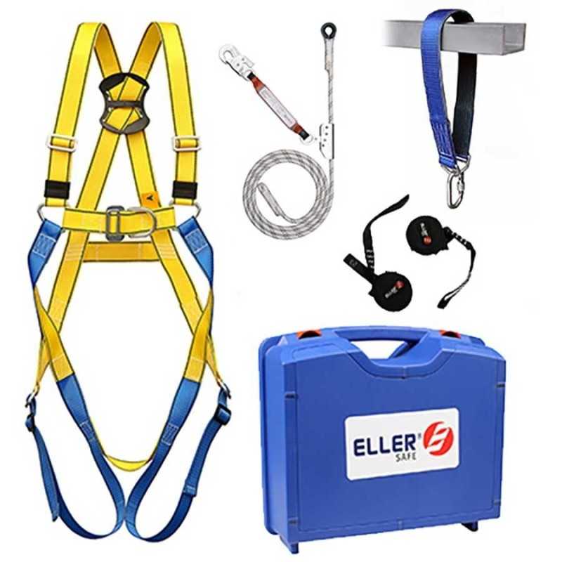 ELLERsafe valbeveiliging set vlakke daken basic