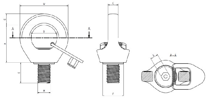 VRS-F technische tekening